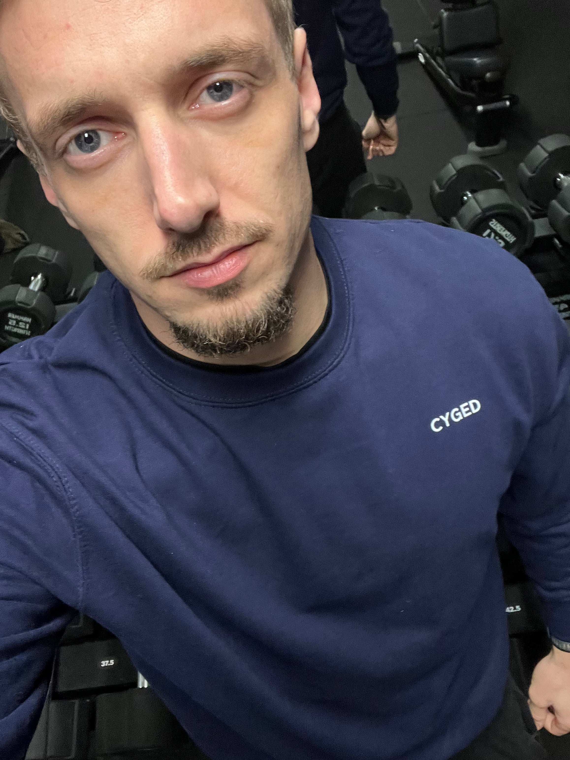 CYGED Element Sweater Navy Blauw